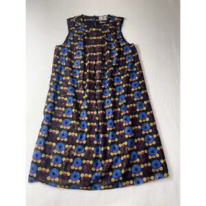 Anna Sui for Target Metallic Circles Shift Sleeveless Mini Dress XS Multi‎ NWT